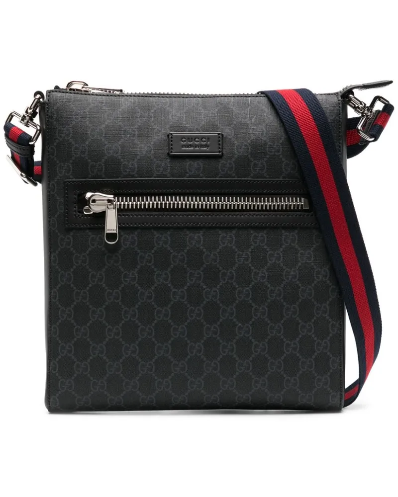 Gucci Kuriertasche aus GG Supreme - Schwarz Schwarz
