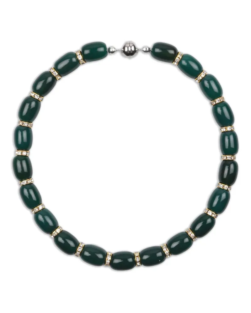 JULIETTA Donna jade necklace - Grün Grün