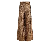 Athena Palazzohose mit Pailletten - Gold