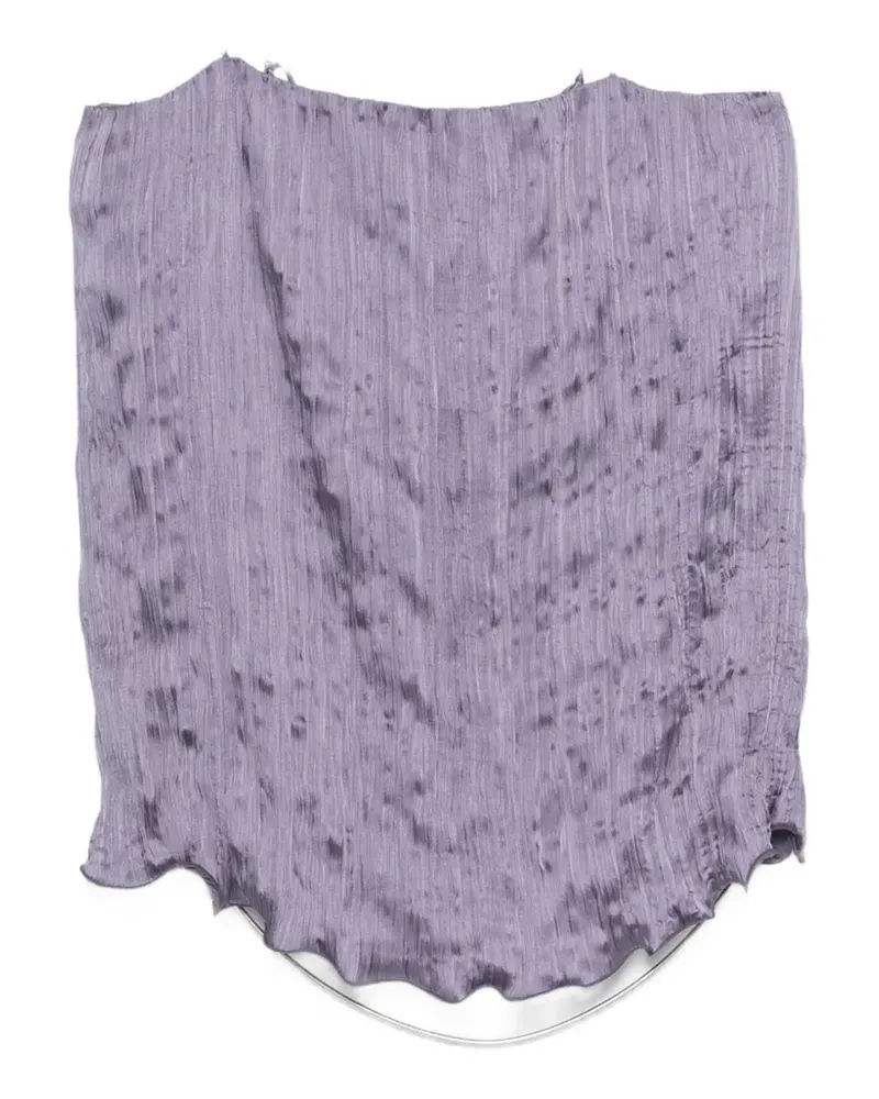 Posse Esme crinkled blouse - Violett Violett