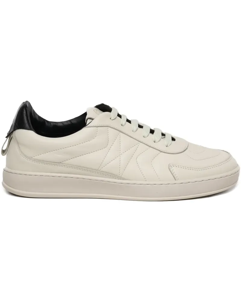 Giuliano Galiano Sneakers mit Kontrasteinsätzen - Weiß Weiß