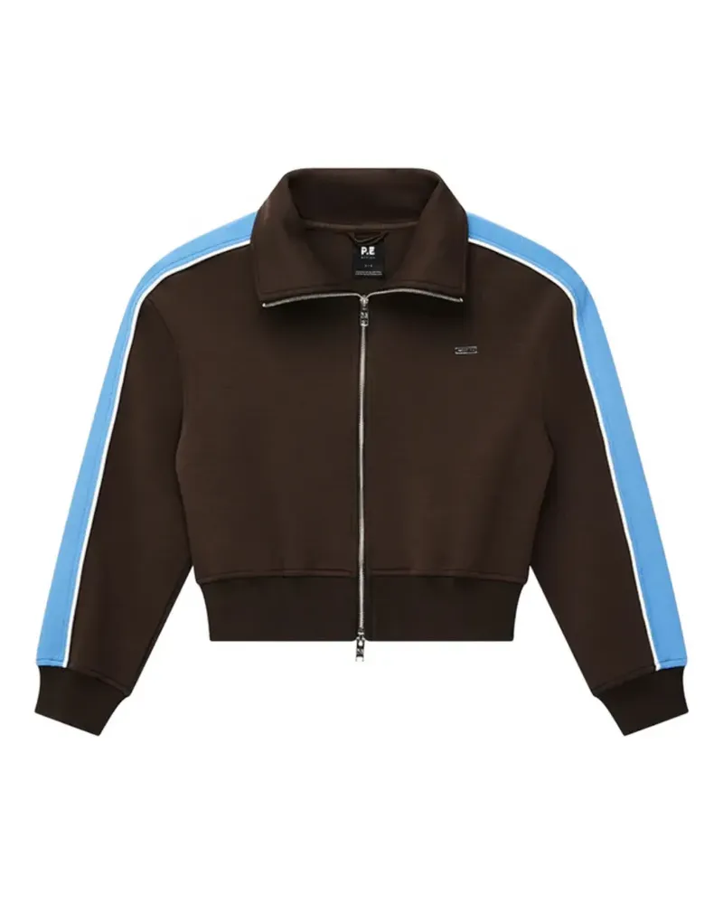 P.E. NATION Triumph 2.0 Cropped-Jacke - Braun Braun