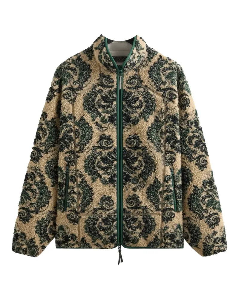KITH Damask Floral Sherpa jacket - Nude Nude