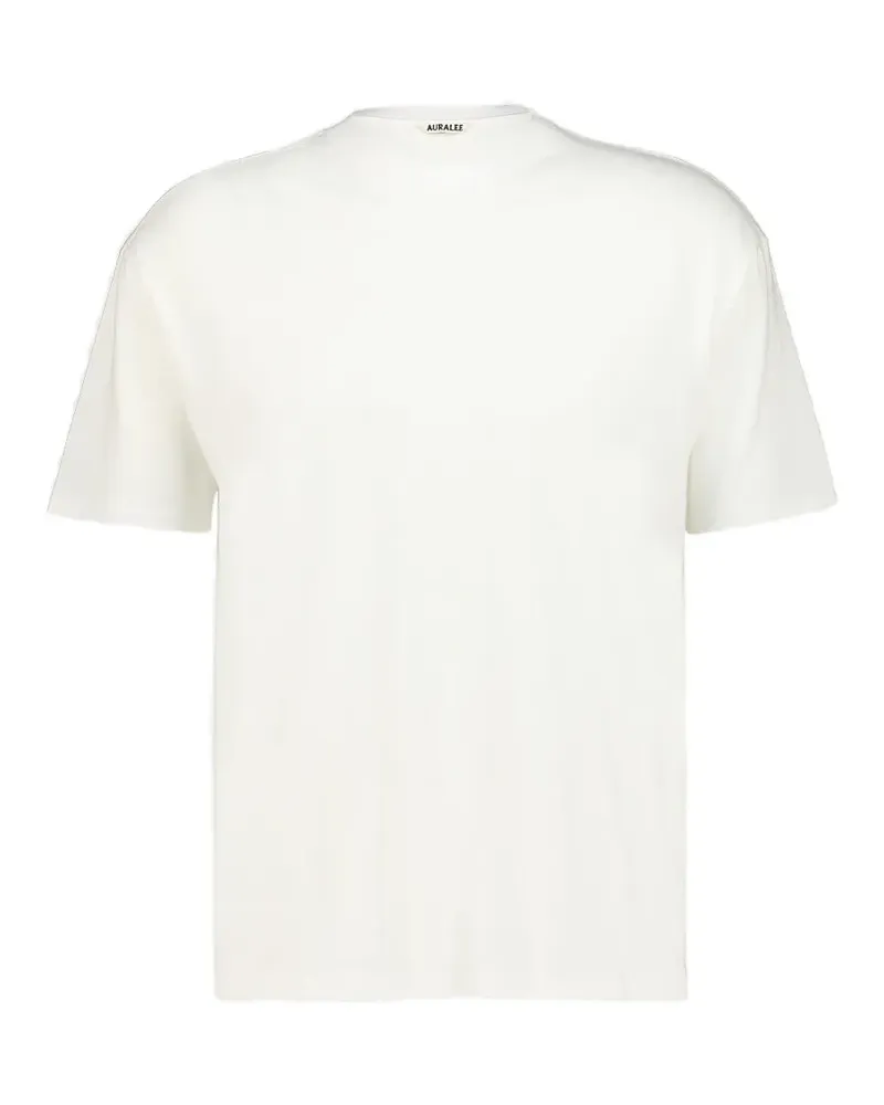 AURALEE T-Shirt ohne Nähte - Nude Nude