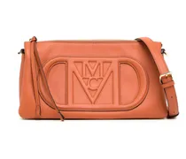 Kleine Travia Schultertasche mit Steppmuster - Braun