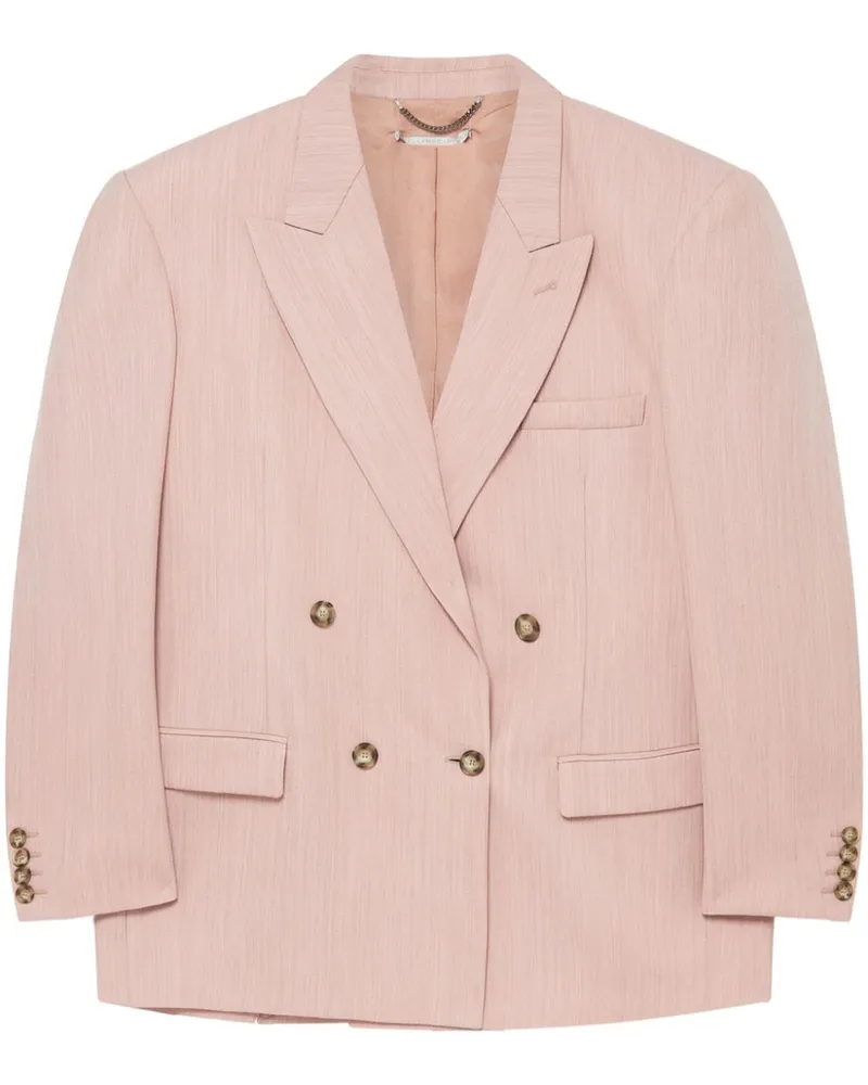 Stella McCartney Doppelreihiger Blazer - Rosa Rosa