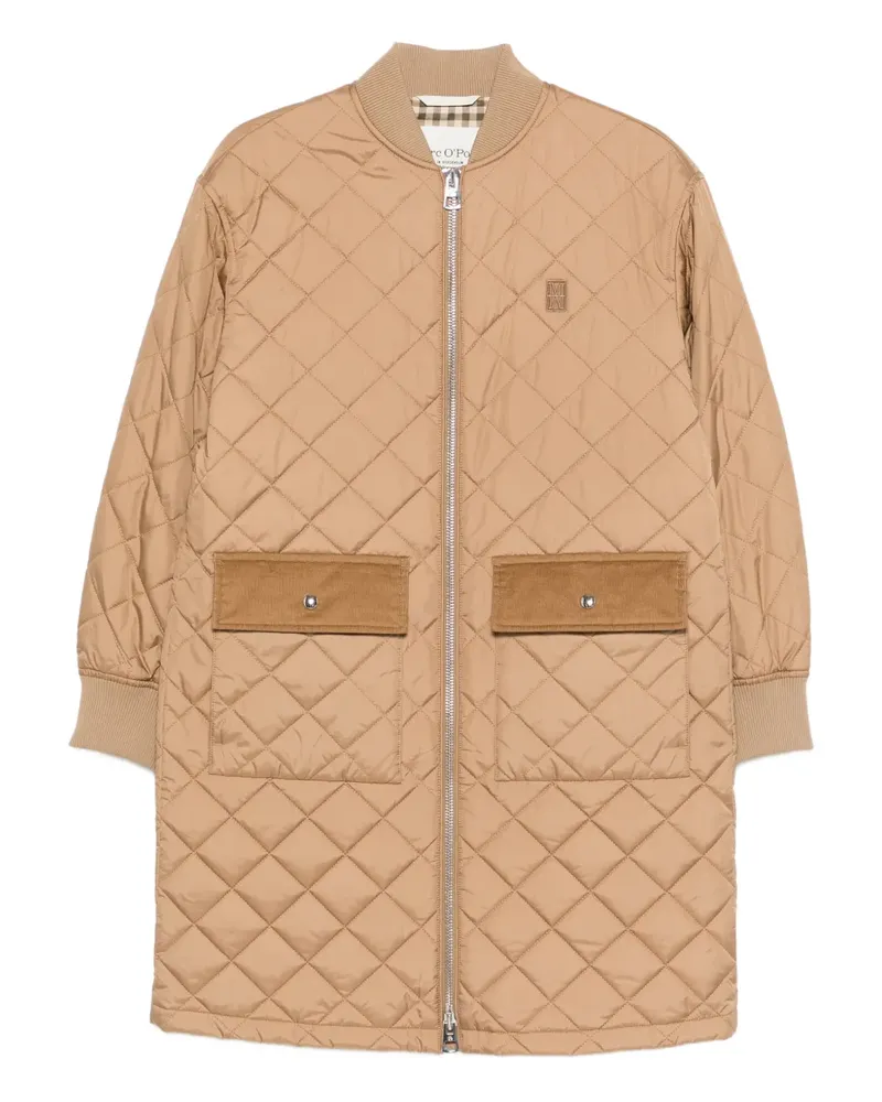 Marc O'Polo Gesteppter Mantel - Nude Nude