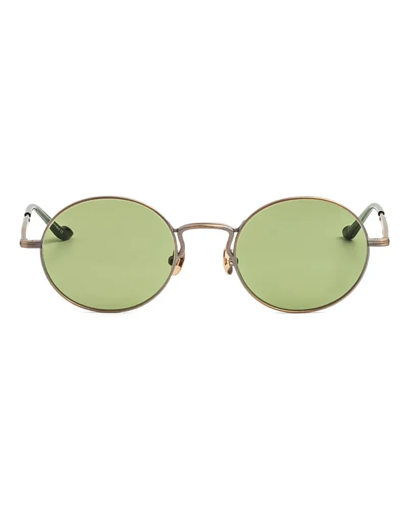 MATSUDA round-frame side-shield sunglasses - Gold Gold