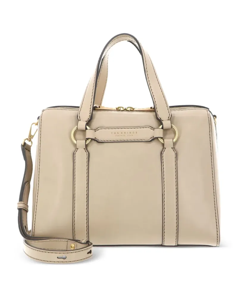 The Bridge Laura shoulder bag - Nude Nude