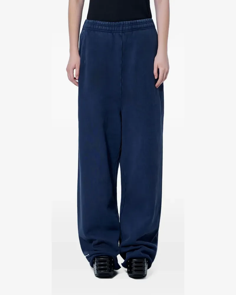 Entire Studios elasticated wide-leg track pants - Blau Blau