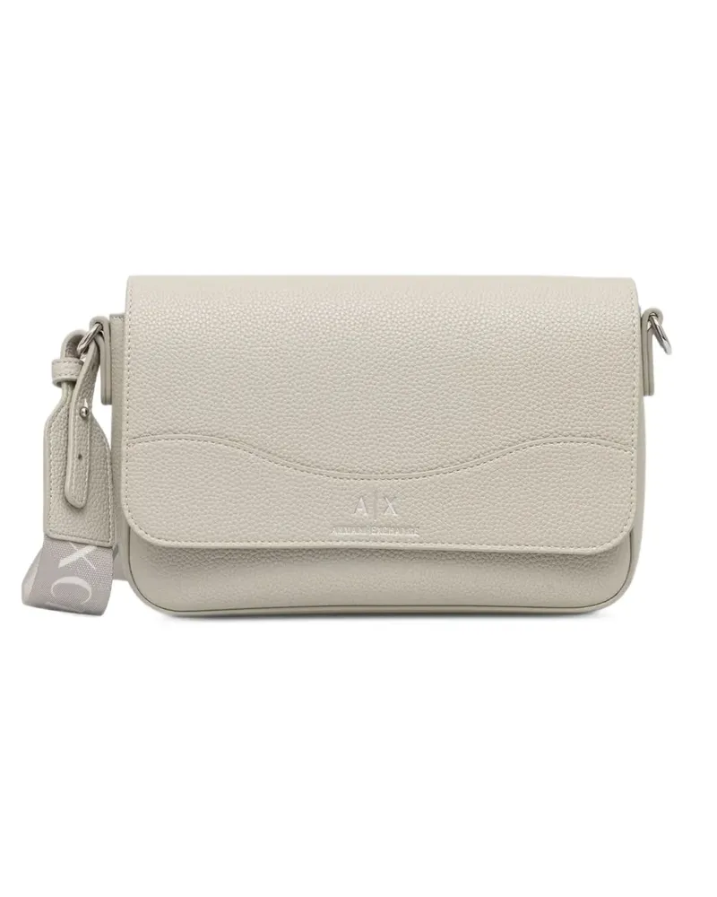 Armani Exchange Umhängetasche mit Logo-Print - Nude Nude