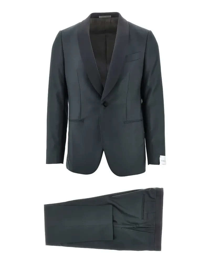 Caruso Super 150's shawl-lapel suit - Grau Grau