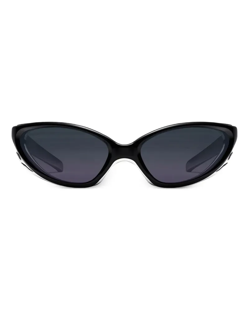 Gentle Monster Geometrische Apex 01 Sonnenbrille - Schwarz Schwarz