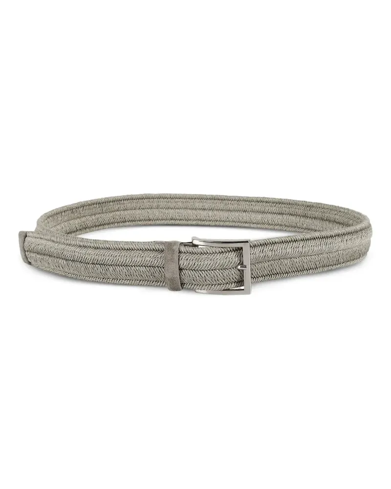 Orciani braided rope belt - Grau Grau