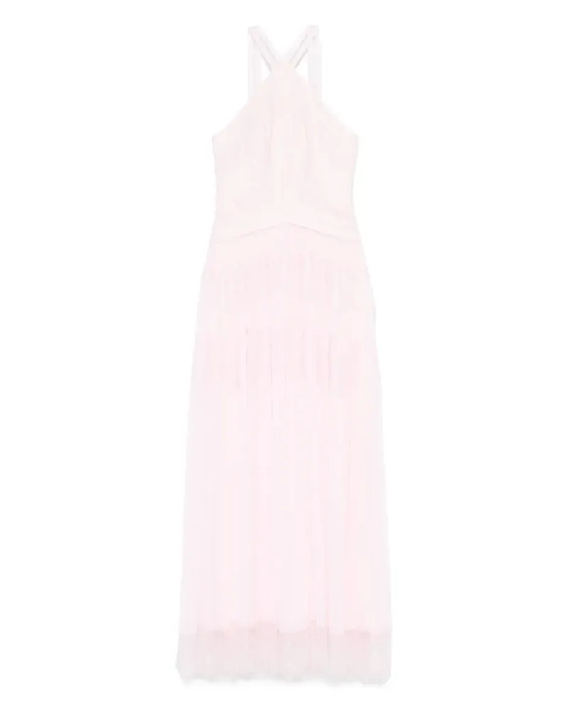 Ermanno Scervino Maxikleid aus Spitze - Rosa Rosa