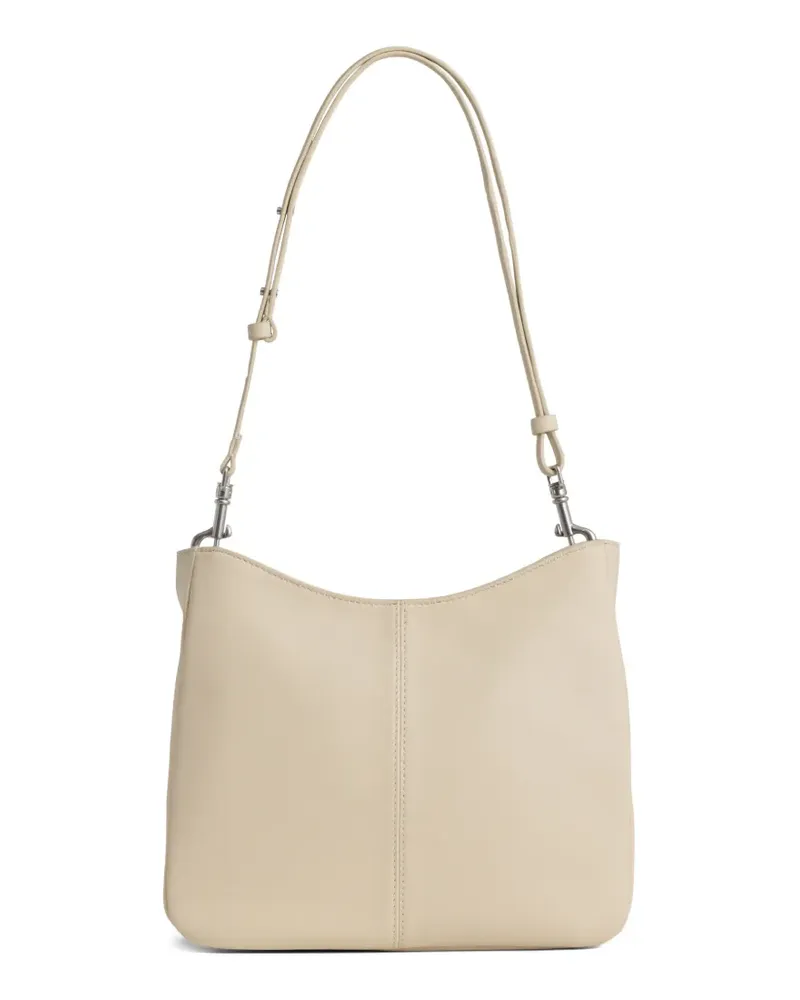 YU MEI Joan zip shoulder bag - Nude Nude