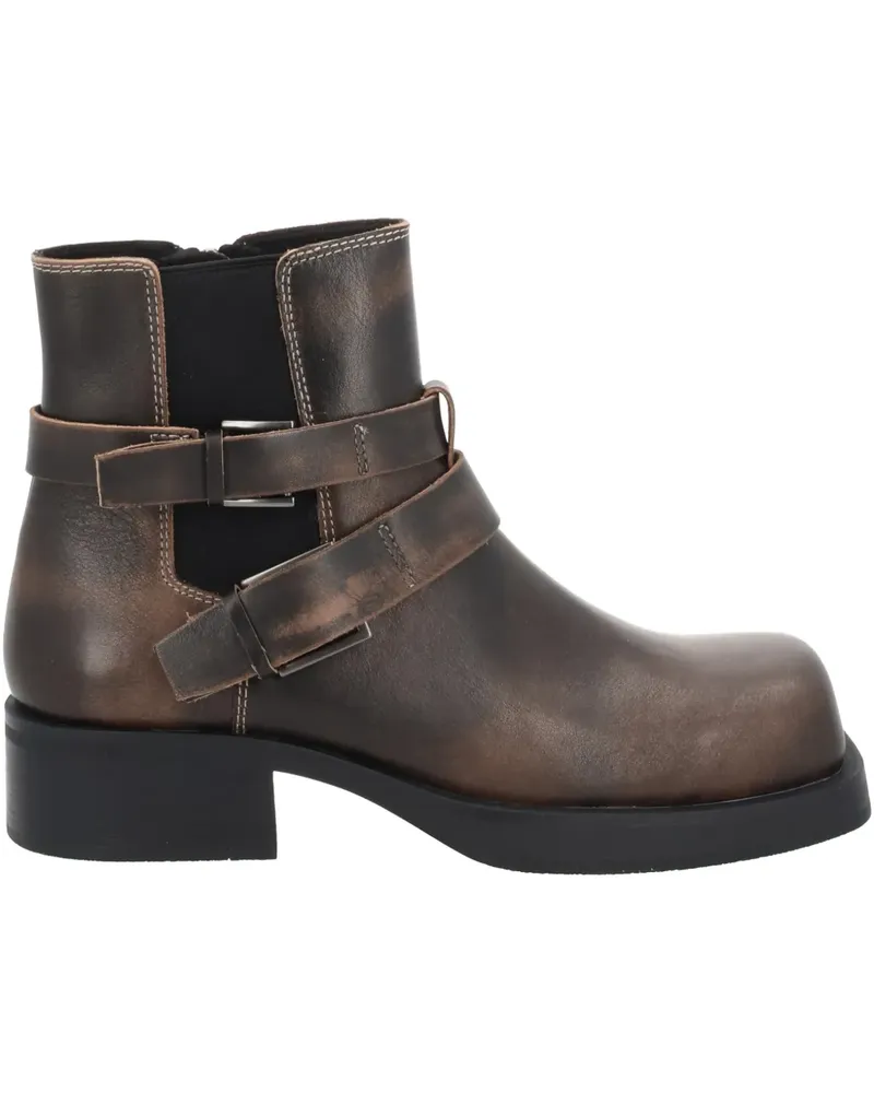 ash buckle strap boots - Braun Braun