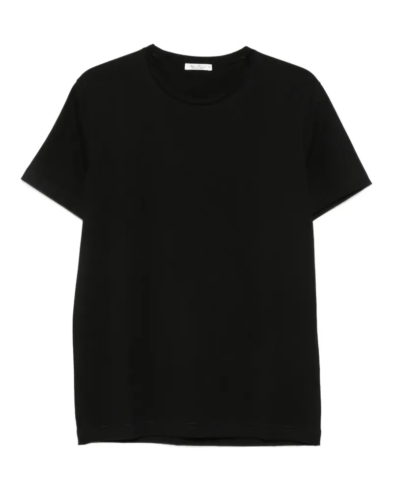 Stefan Brandt T-Shirt mit Rundhalsausschnitt - Schwarz Schwarz
