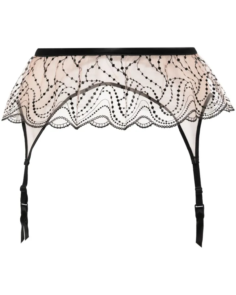 Kiki De Montparnasse Ondule Strumpfhalter - Rosa Rosa