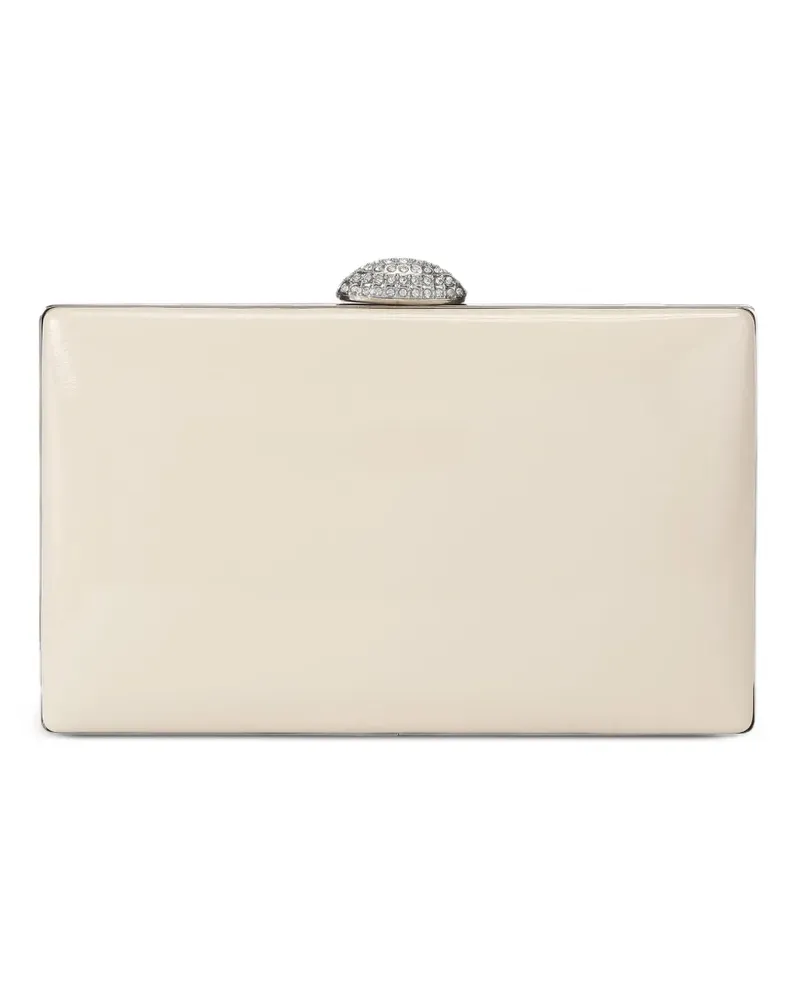 Kurt Geiger crystal box clutch - Nude Nude