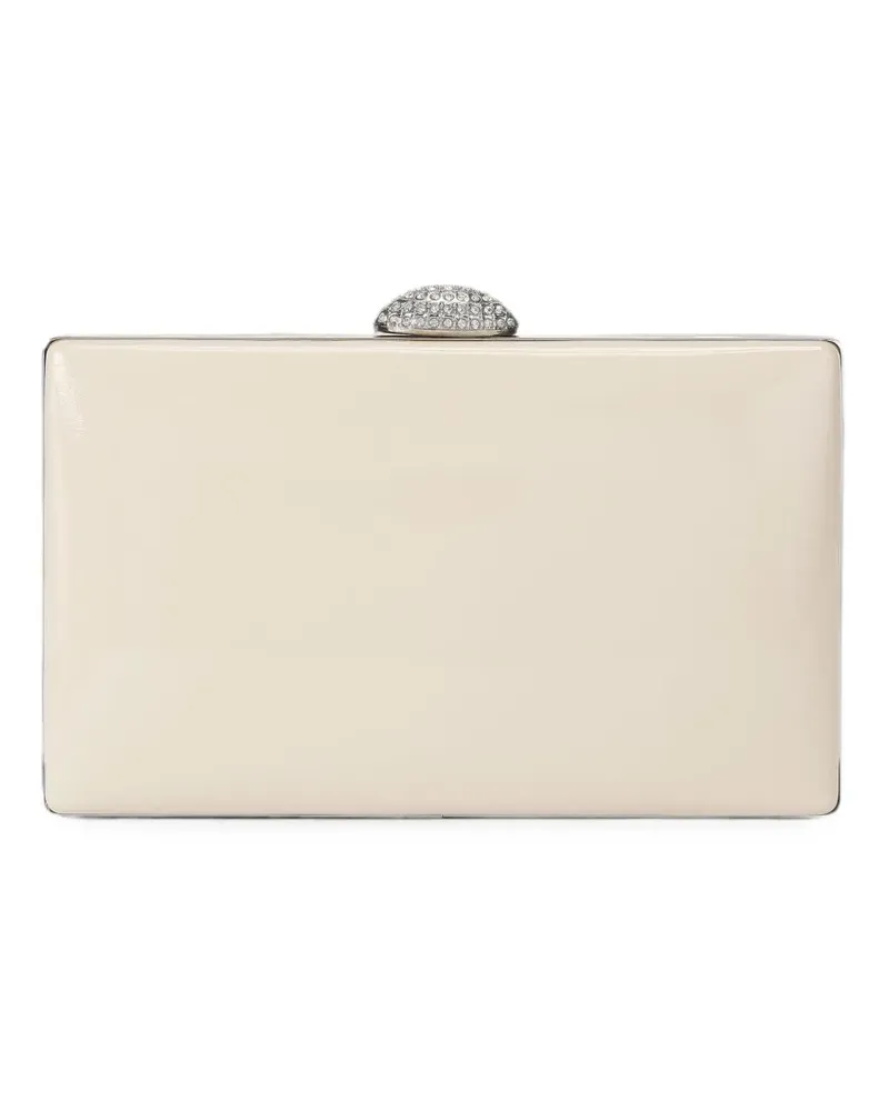 Kurt Geiger crystal box clutch - Nude Nude