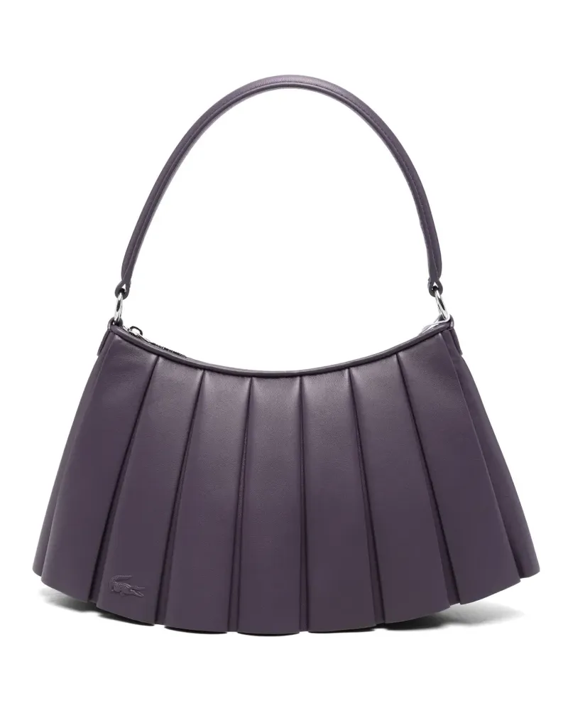 Lacoste Mittelgroße Lenglen Tote Bag mit Falten - Violett Violett
