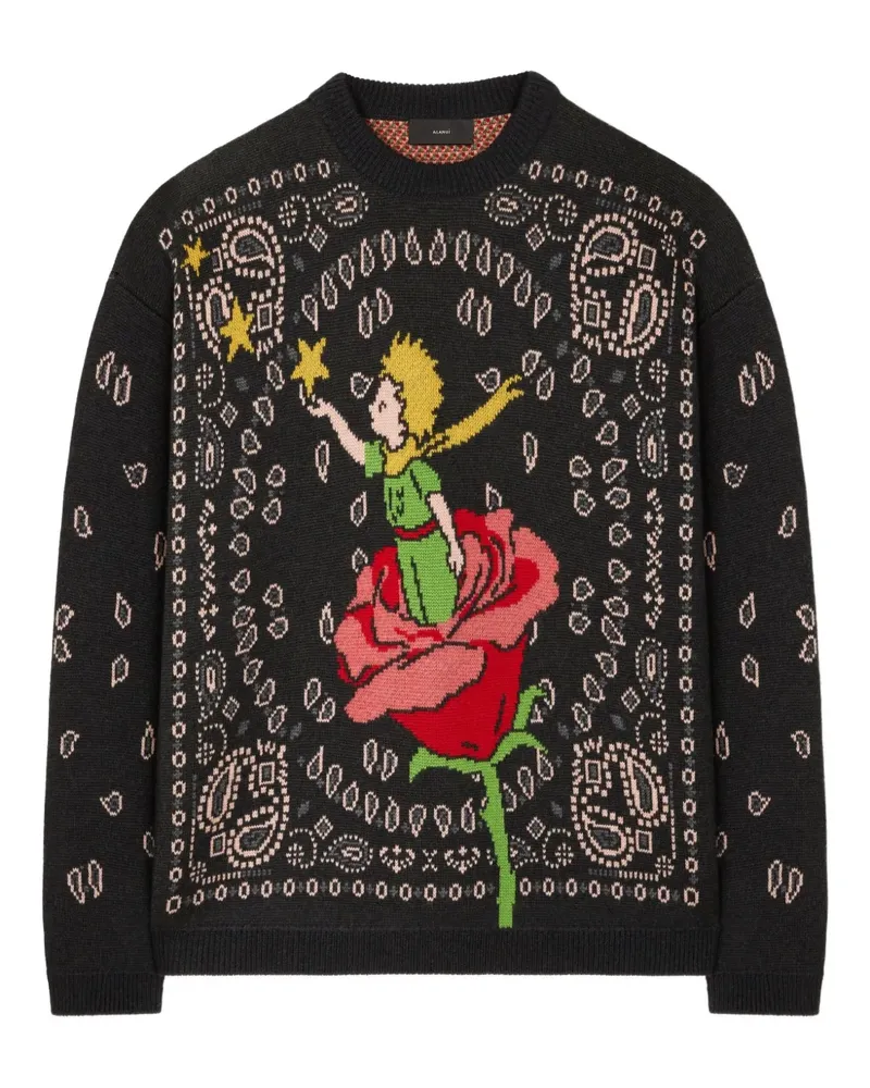 Alanui x The Little Prince Pullover mit Paisleymuster - Grau Grau