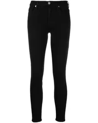 7 for all mankind Klassische Skinny-Jeans Schwarz