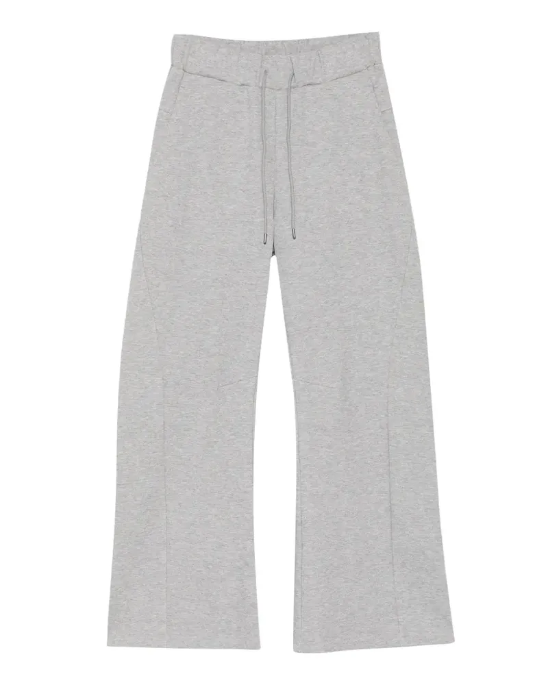 ATTACHMENT Weite Veloup-Jogginghose aus 3D-Jersey - Grau Grau