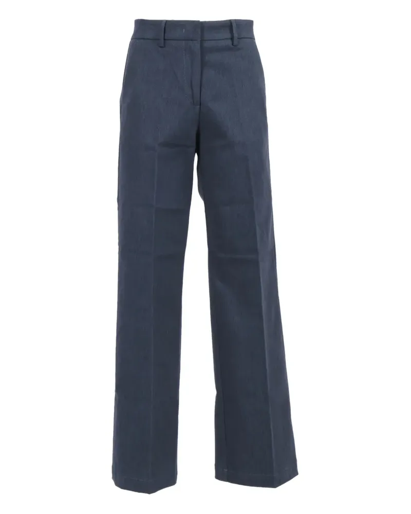 K-Way straight-leg trousers - Blau Blau