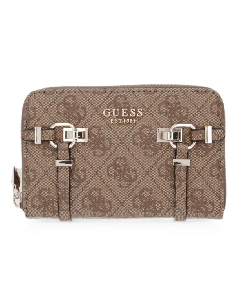 Guess Leona 4G-monogram wallet - Braun Braun