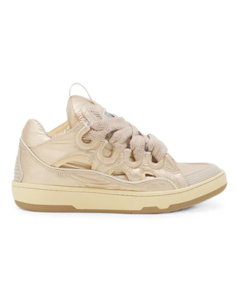 Lanvin Curb Sneakers - Nude Nude