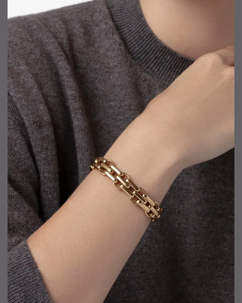 Jenny Bird Schmales Penelope Armband - Gold Gold