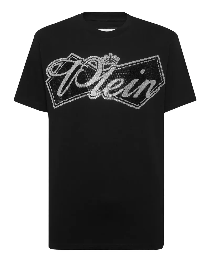 Philipp Plein T-Shirt mit Logo - Schwarz Schwarz
