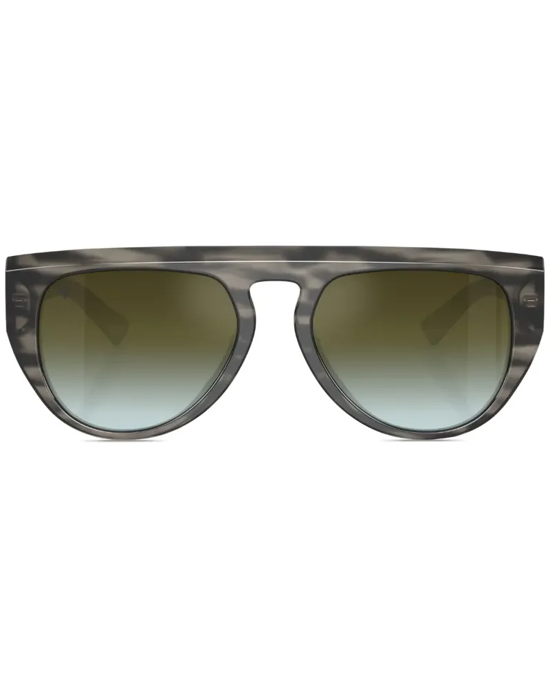 Ferrari Sonnenbrille mit ovalem Gestell - Grau Grau
