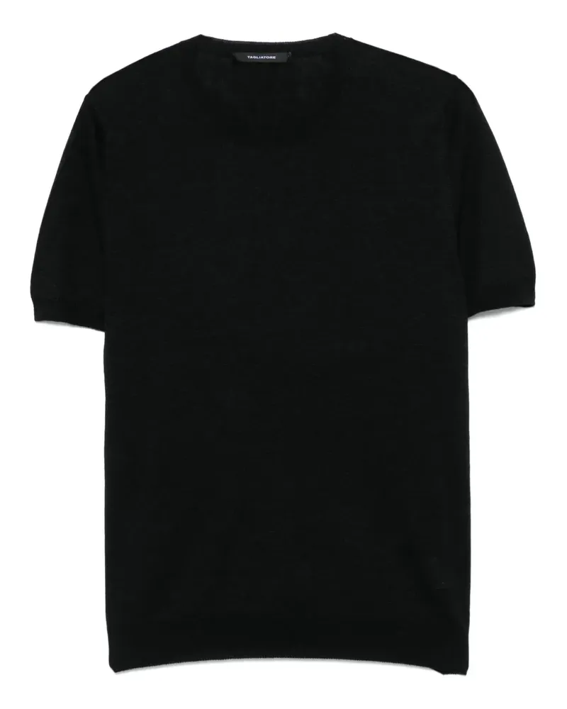 Tagliatore Josh T-Shirt - Schwarz Schwarz