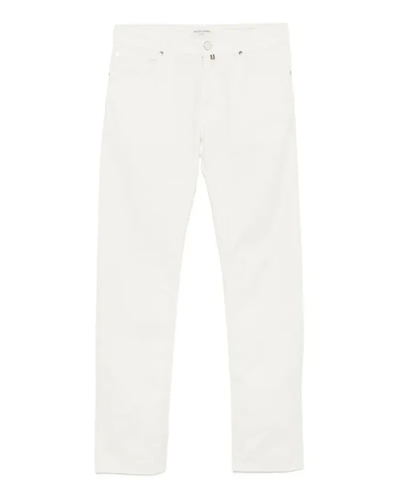 Jacob Cohën Bard slim-fit trousers - Weiß Weiß