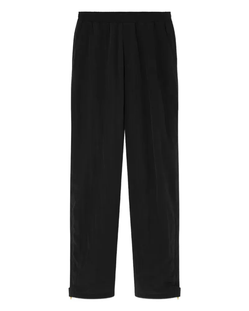 Versace Hose mit elastischen Bündchen - Schwarz Schwarz