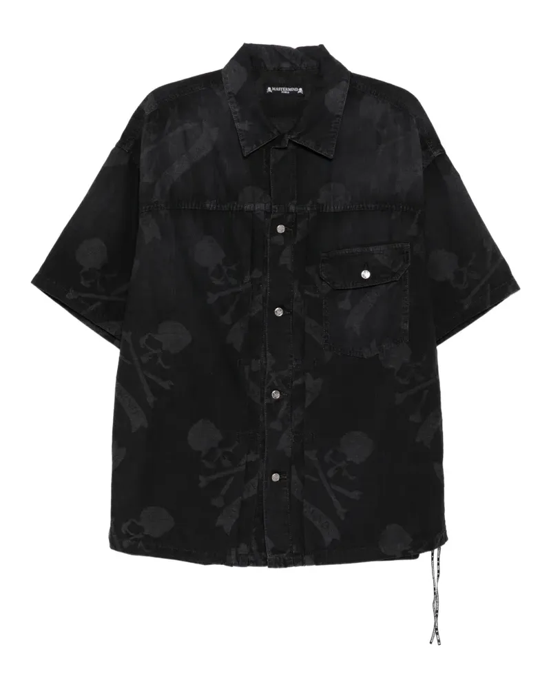 Mastermind World Aloha shirt - Schwarz Schwarz