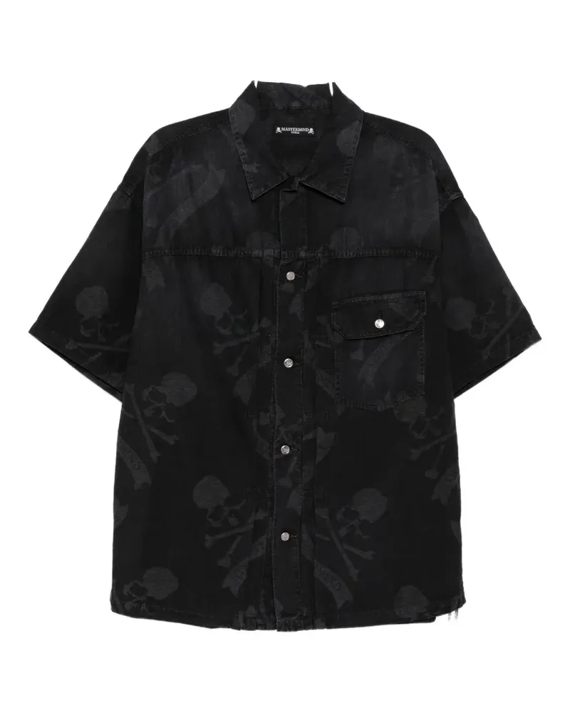 Mastermind World Aloha shirt - Schwarz Schwarz