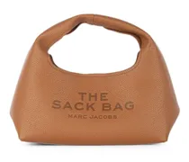 The Sack Bag pebbled leather tote bag - Nude
