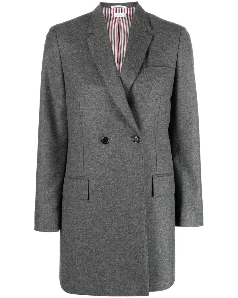 Thom Browne Langer Blazer Grau