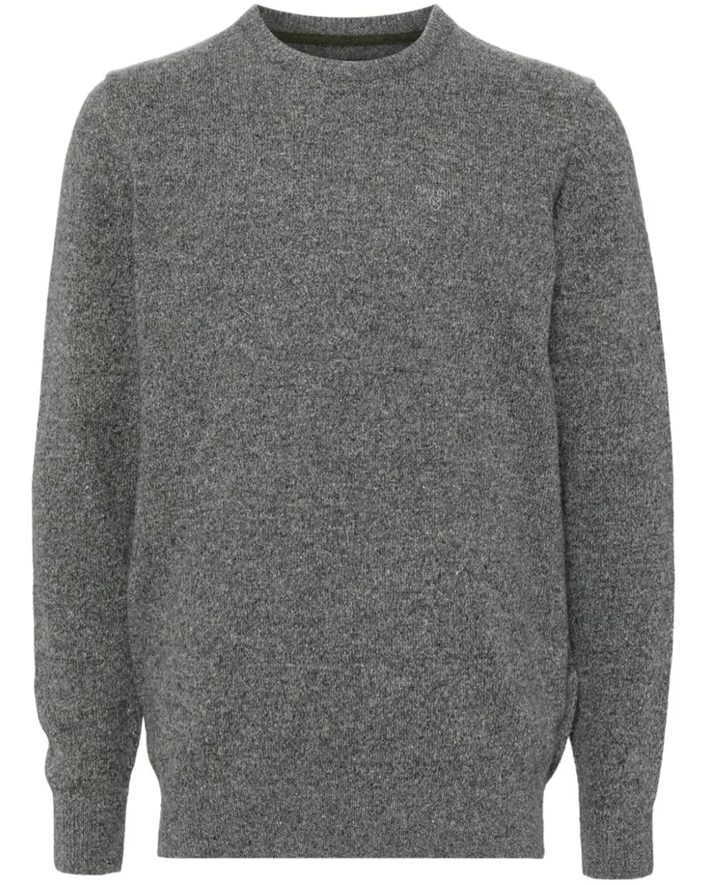 Barbour Tisbury Pullover mit Rundhalsausschnitt - Grau Grau