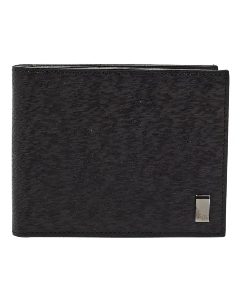 Dunhill Portemonnaie mit Klappe - Schwarz Schwarz