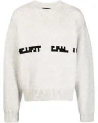 Heliot Emil Pullover mit rundem Ausschnitt Grau