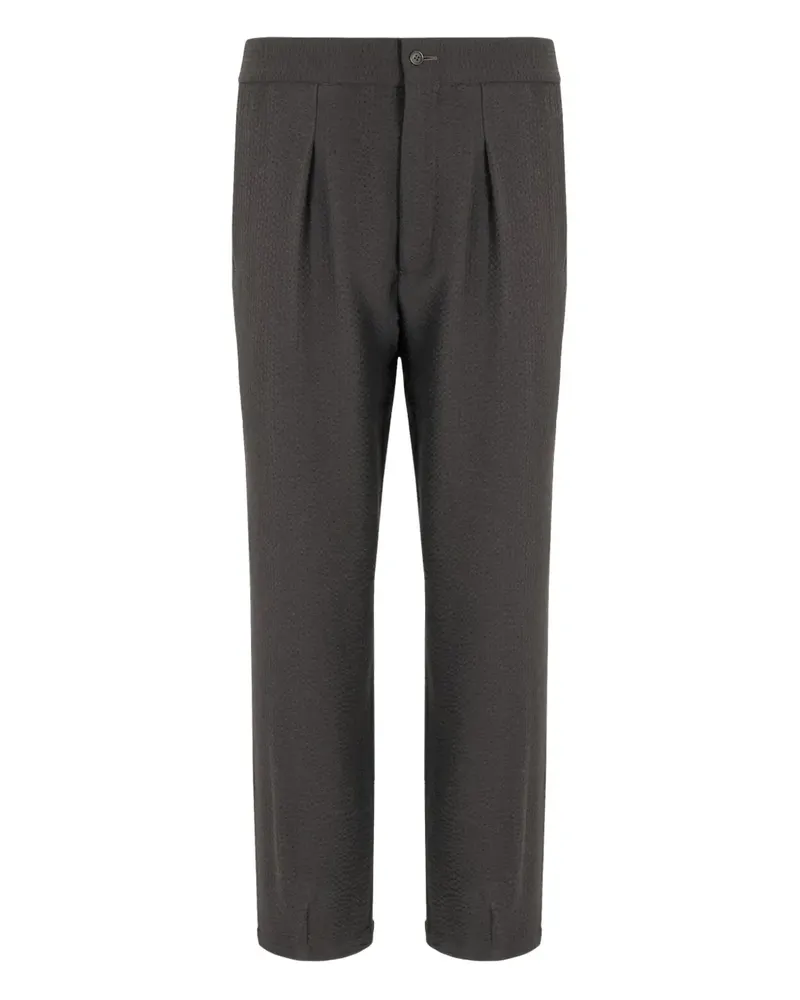 Giorgio Armani Plissierte Hose - Grau Grau