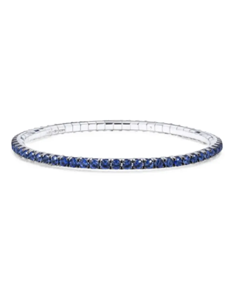 Roberto Demeglio Tennisarmband mit Saphir - Silber Silber