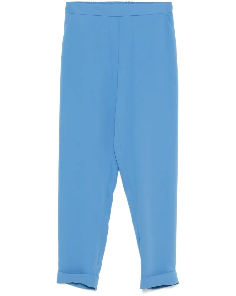 P.A.R.O.S.H. Klassische Tapered-Hose - Blau Blau