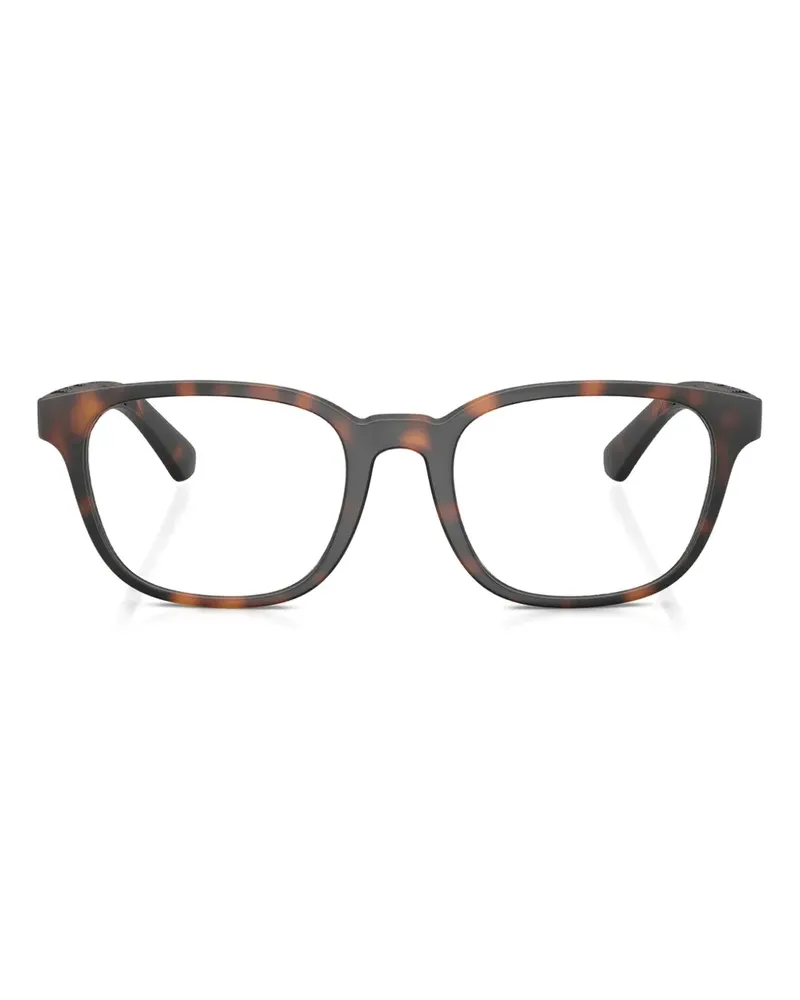 Burberry Eckige Brille in Schildpattoptik - Braun Braun