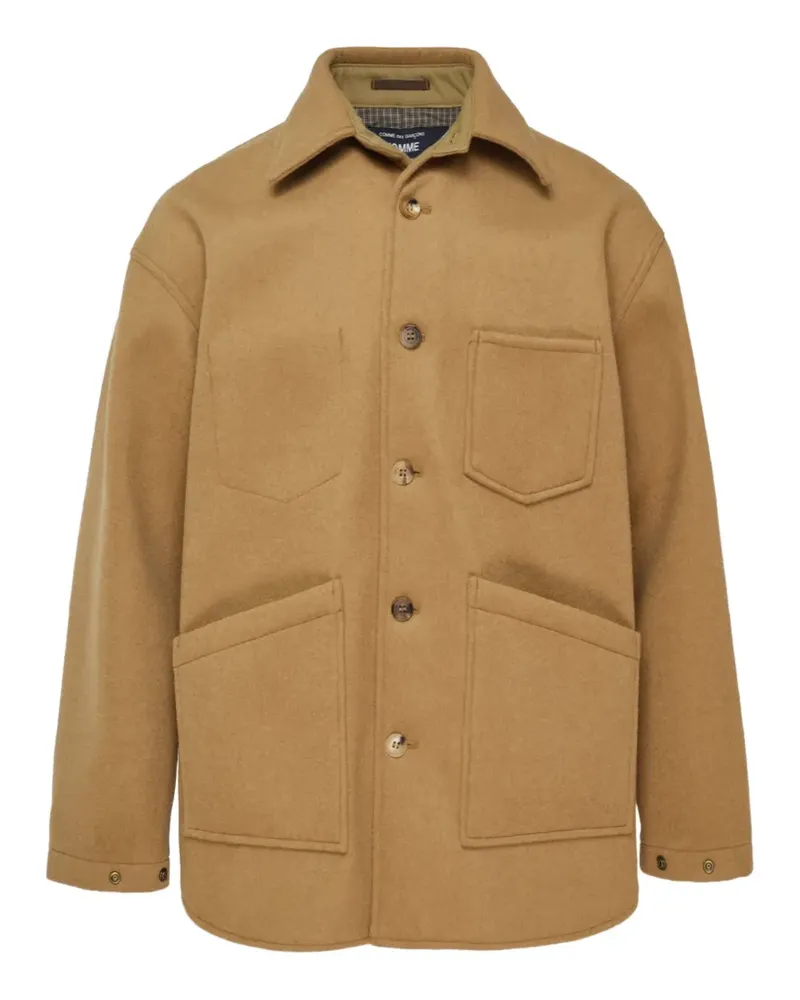 Comme des Garçons Jacke mit aufgesetzten Taschen - Nude Nude